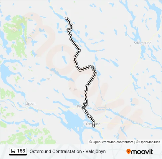 153  Line Map