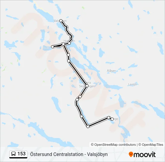 153  Line Map