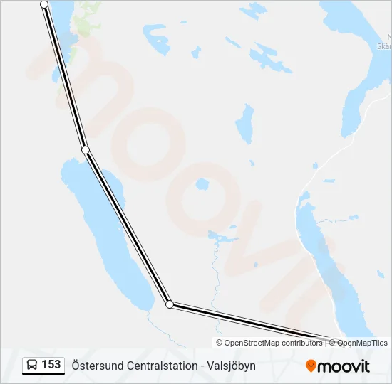 153  Line Map