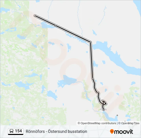 154  Line Map