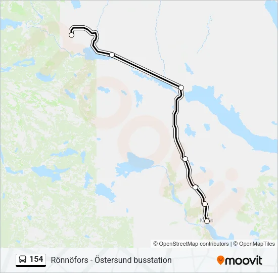 154  Line Map