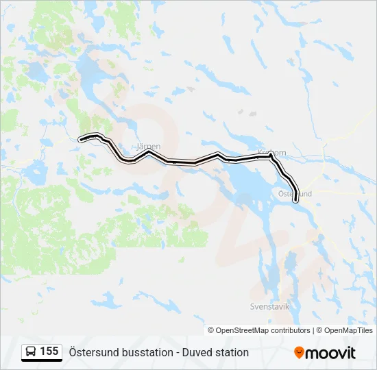 155  Line Map