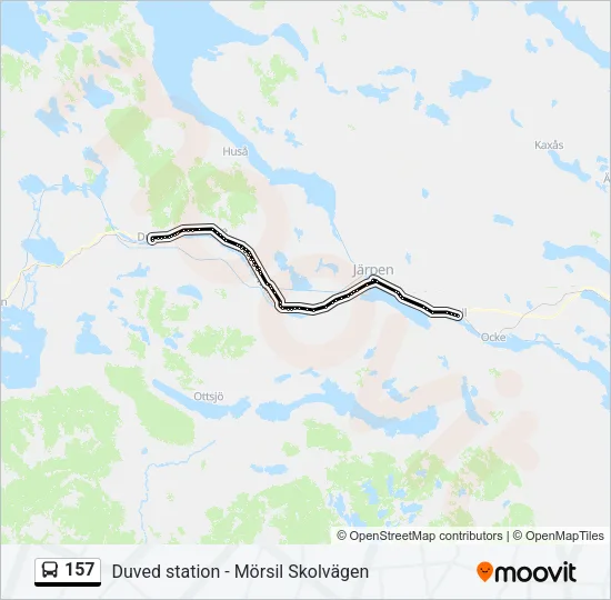 157  Line Map