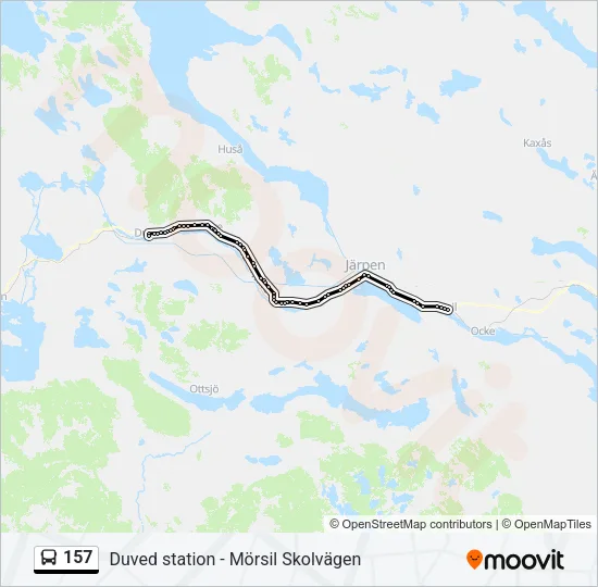157  Line Map