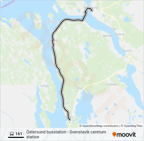 161  Line Map