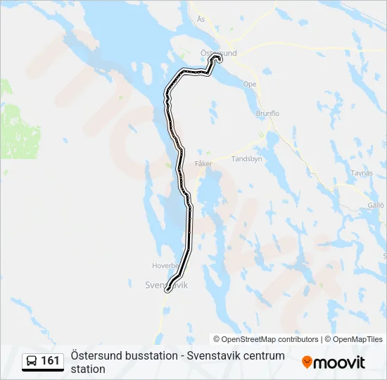 161  Line Map