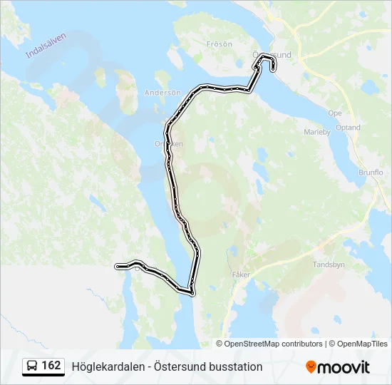162  Line Map