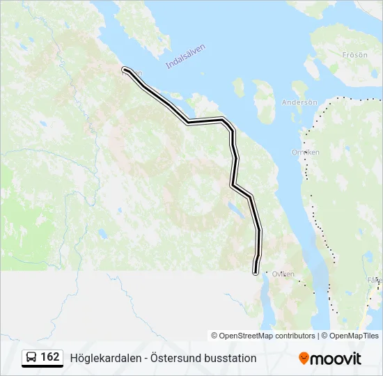 162  Line Map