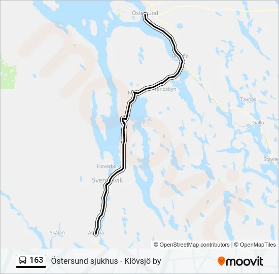 163  Line Map