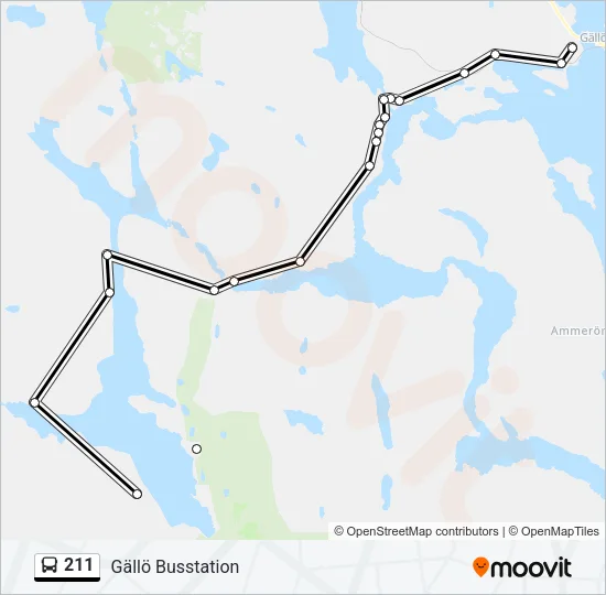 211  Line Map