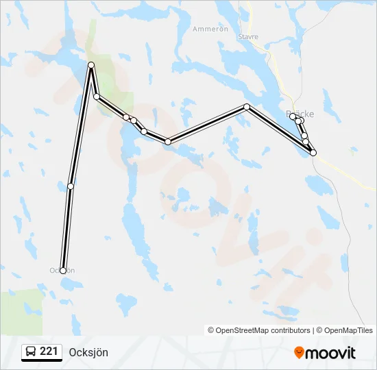 221  Line Map