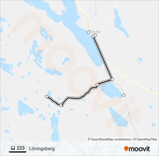 223  Line Map