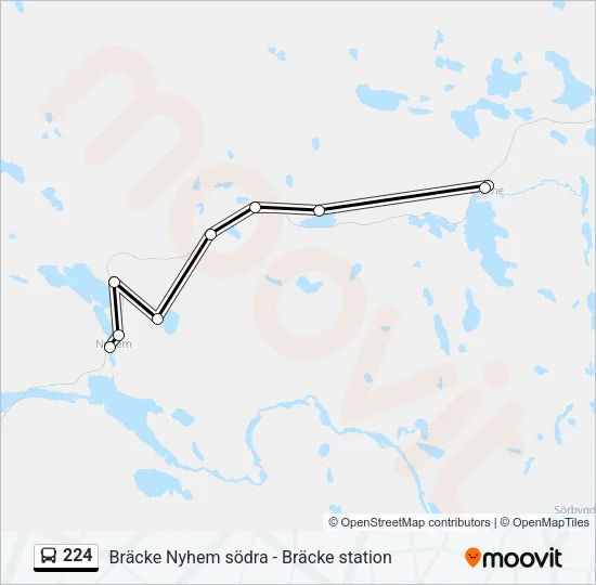 224  Line Map