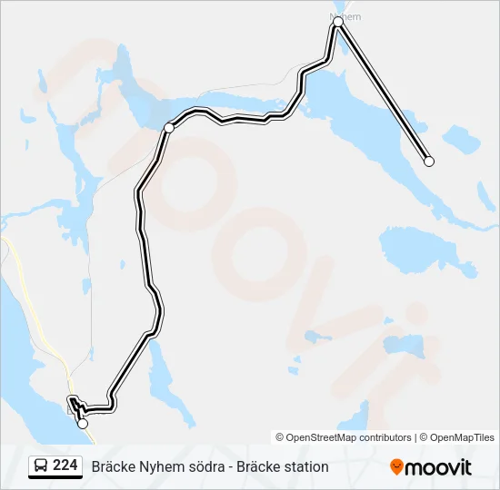 224  Line Map