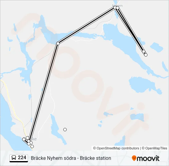 224  Line Map