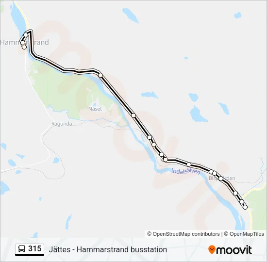 315  Line Map