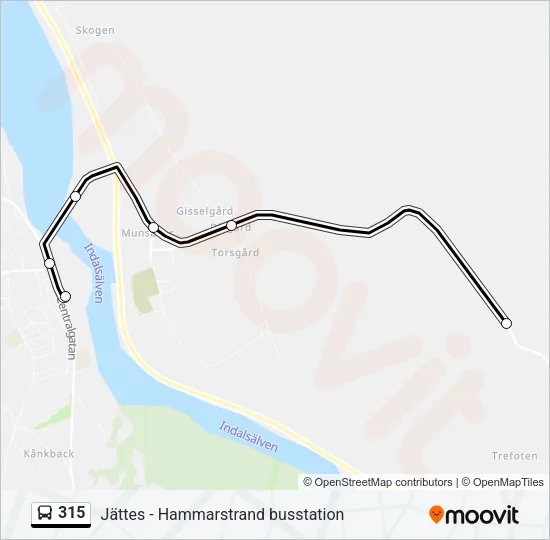 315  Line Map