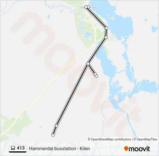413  Line Map