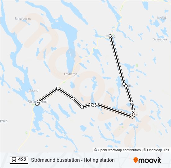 422 Route: Schedules, Stops & Maps - Hoting Station (Updated)