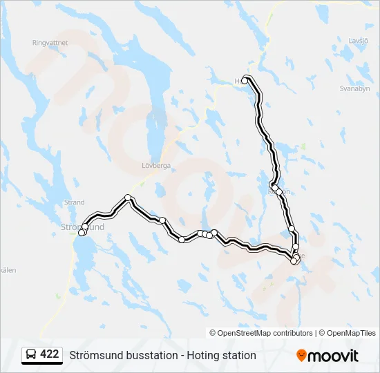 422  Line Map