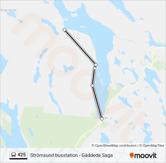 425  Line Map