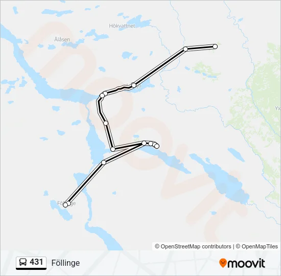 431  Line Map