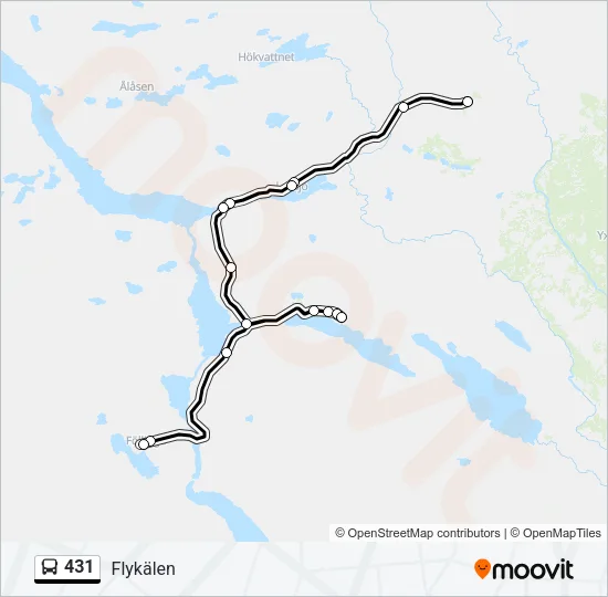 431  Line Map