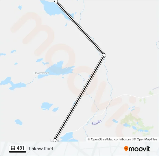 431  Line Map