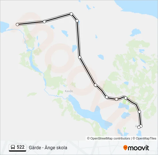 522  Line Map