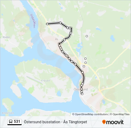 531  Line Map