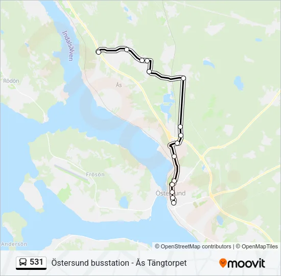 531  Line Map