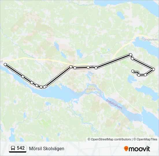 542  Line Map