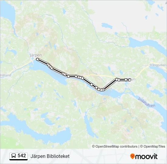 542  Line Map