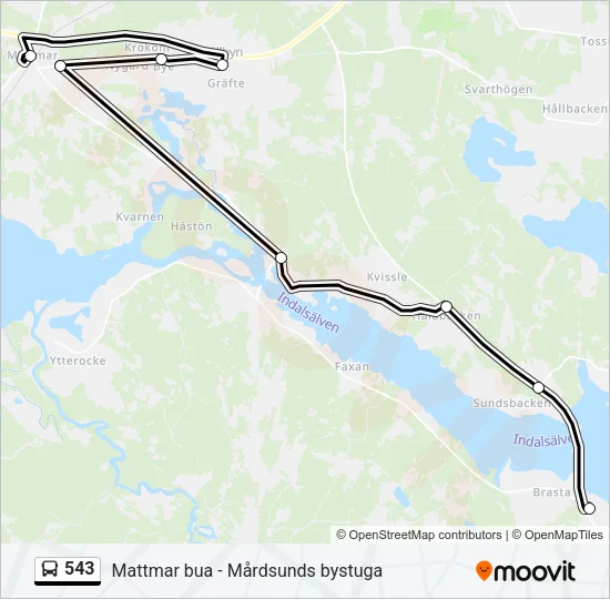 543  Line Map