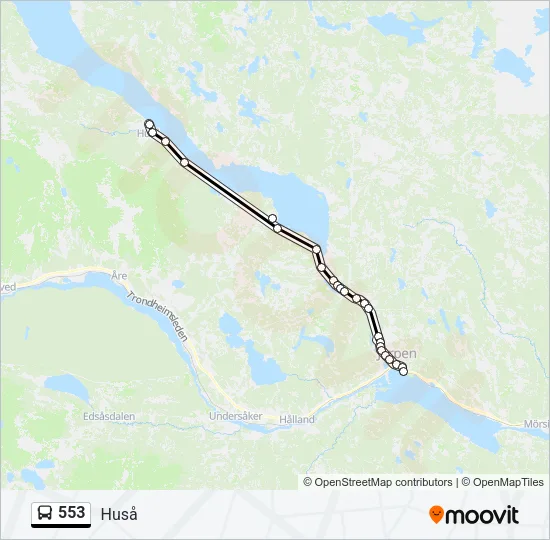 553  Line Map