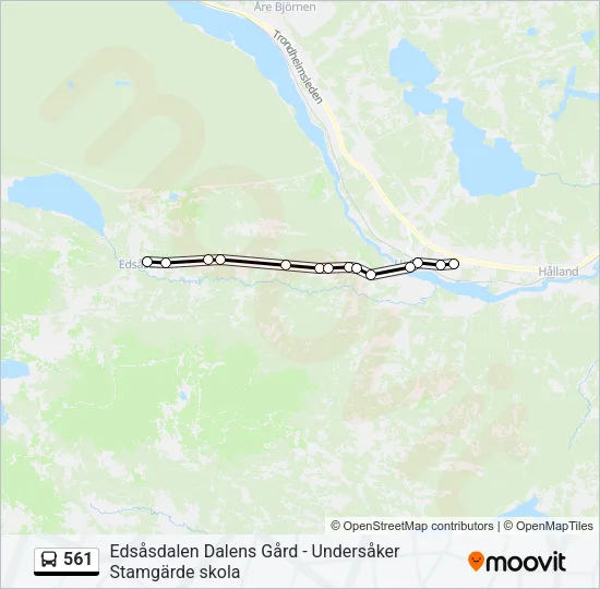 561  Line Map