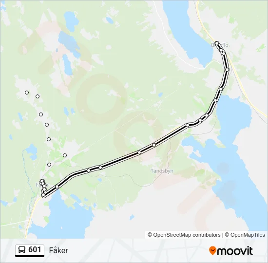 601  Line Map