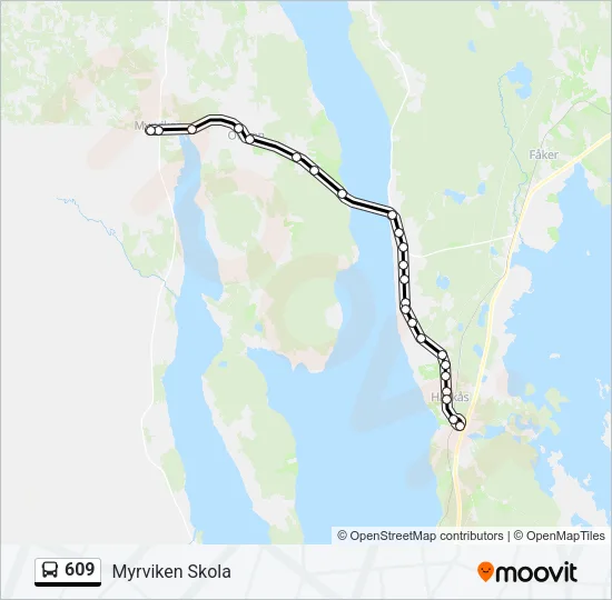 609  Line Map