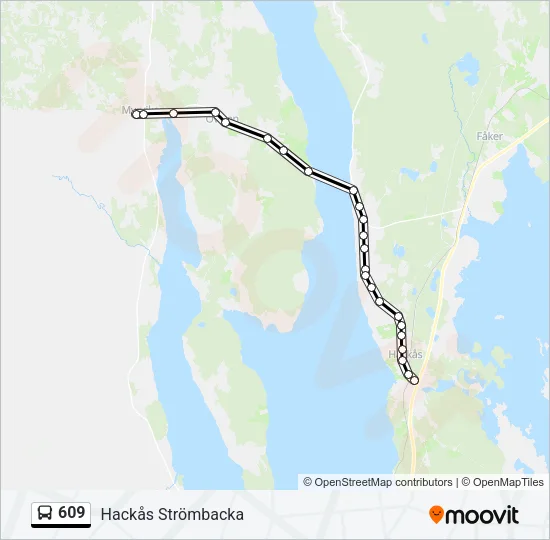 609  Line Map