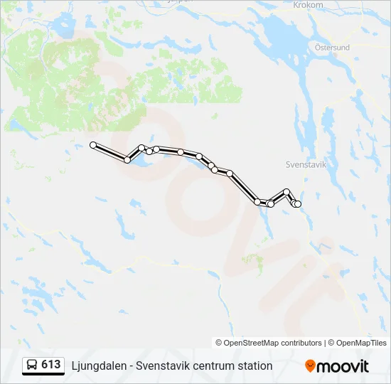 613  Line Map