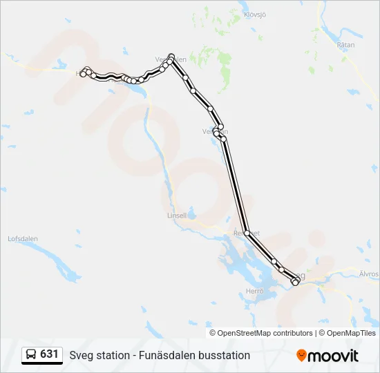 631  Line Map
