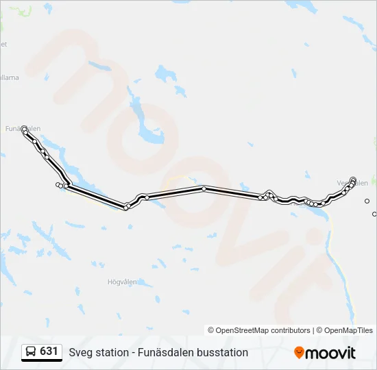 631  Line Map