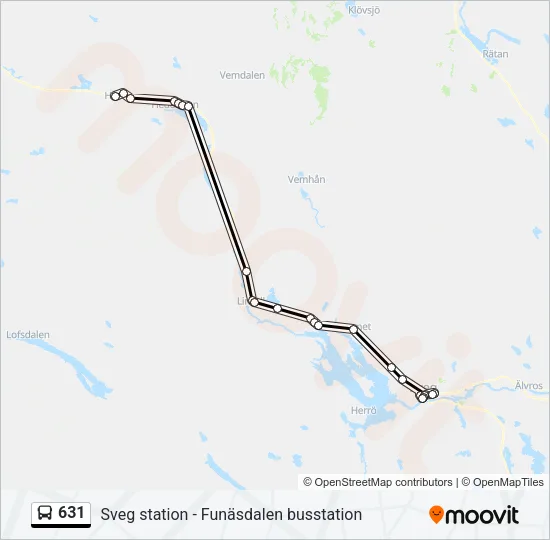 631  Line Map
