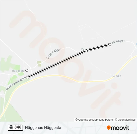 846 Cable Car Line Map