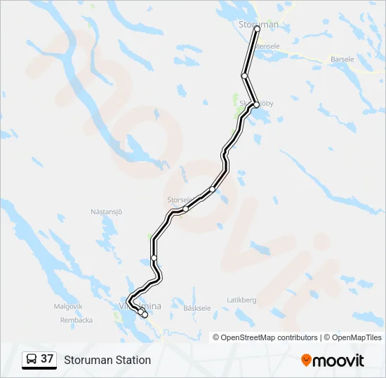 37  Line Map