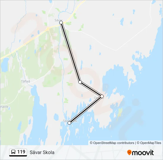 119  Line Map