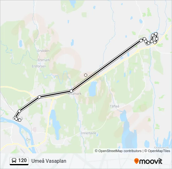 120  Line Map