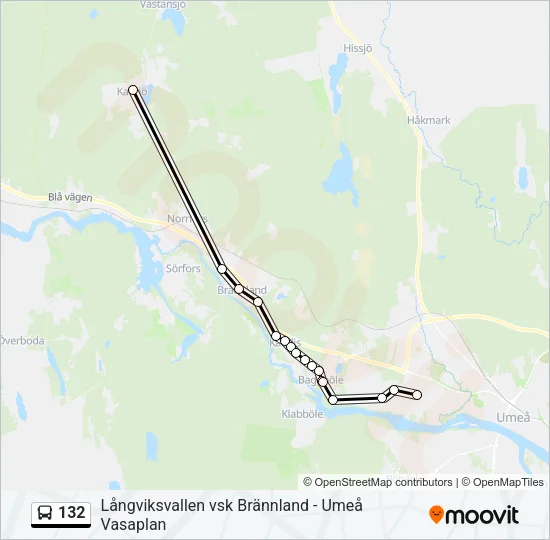 132  Line Map