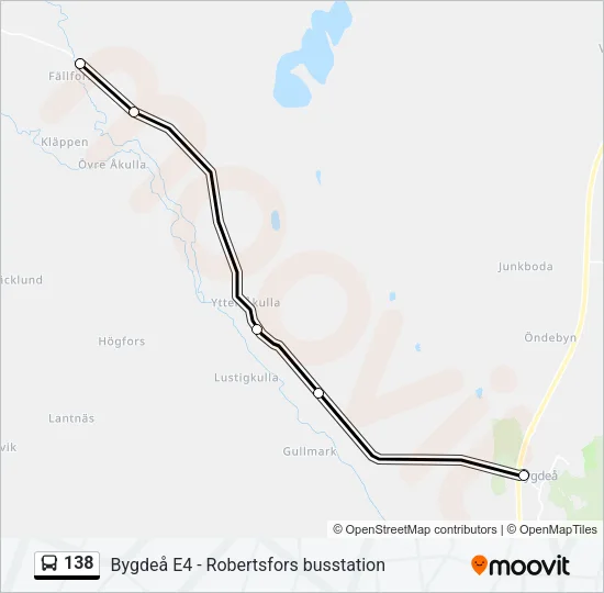 138  Line Map