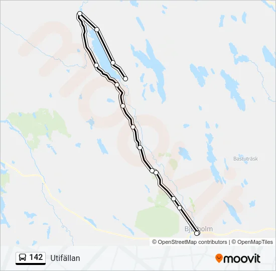 142  Line Map